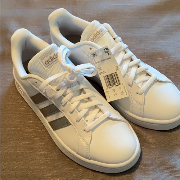 adidas grand court base sneakers